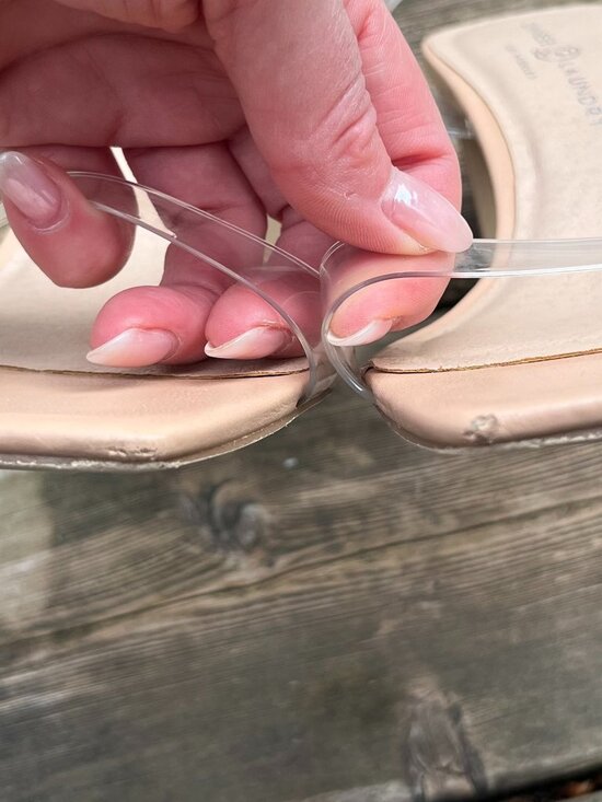 Chinese Laundry Yanti Clear Strap Heels - Picture 3 of 4